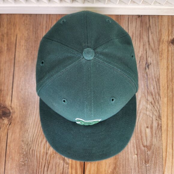 Boston Red Sox New Era 59fifty Fitted 7" Hat Cap Kelly Green MLB Baseball Irish - Picture 7 of 10